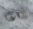 CELTIC SPIRAL HOOK EARRINGS