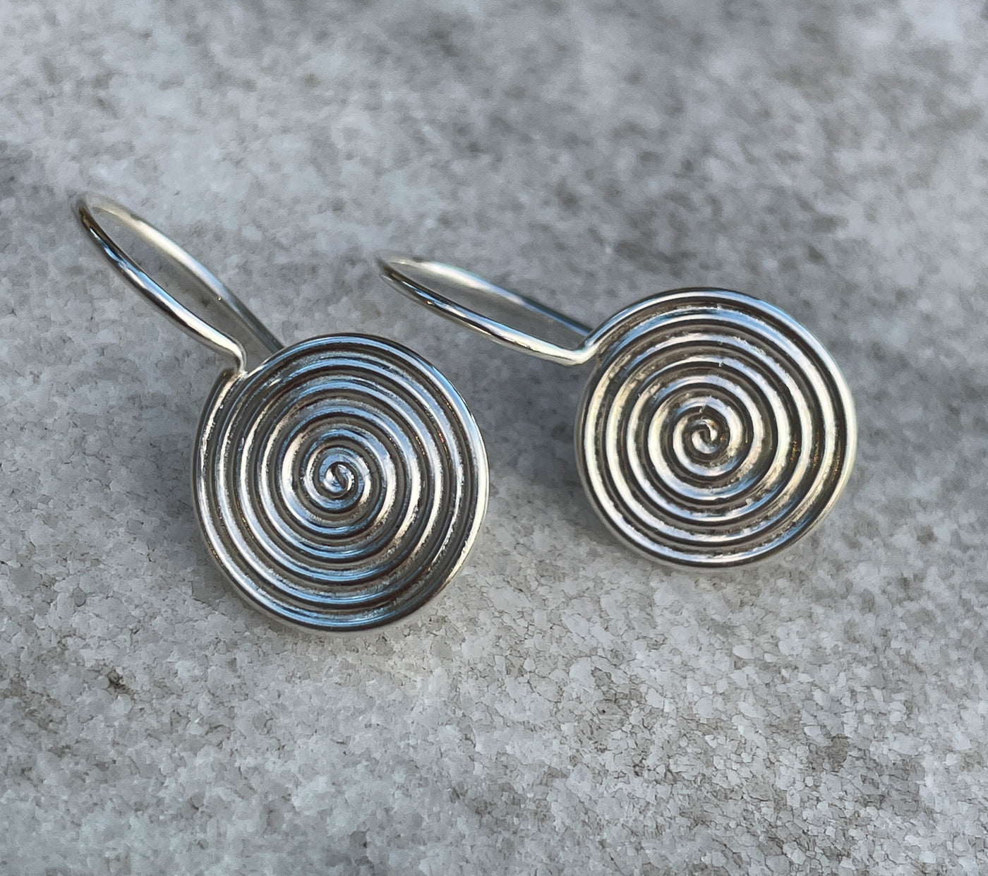 CELTIC SPIRAL HOOK EARRINGS