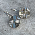 CELTIC SPIRAL HOOK EARRINGS