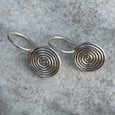 CELTIC SPIRAL HOOK EARRINGS