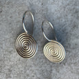 CELTIC SPIRAL HOOK EARRINGS