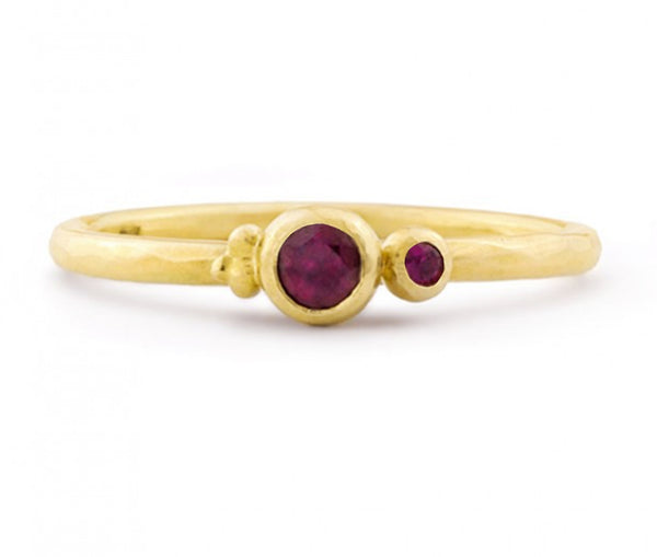 5 BERRIES RUBY RING