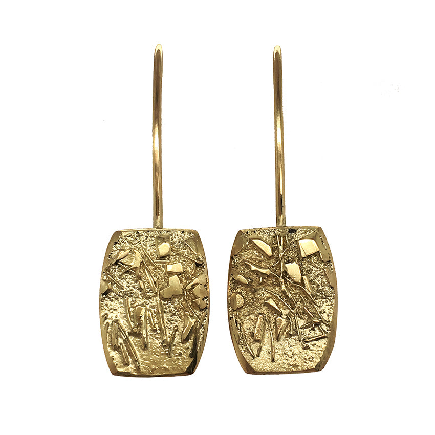 GOLD DUST HOOK EARRINGS