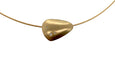 GOLD SINGLE PETAL PENDANT