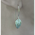GOLD FLECK HOOK EARRINGS