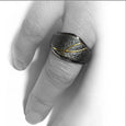 SEAM OF GOLD RING