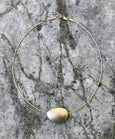 GOLD PETAL PENDANT
