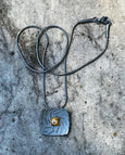 GALAXY WITH COGNAC DIAMOND PENDANT