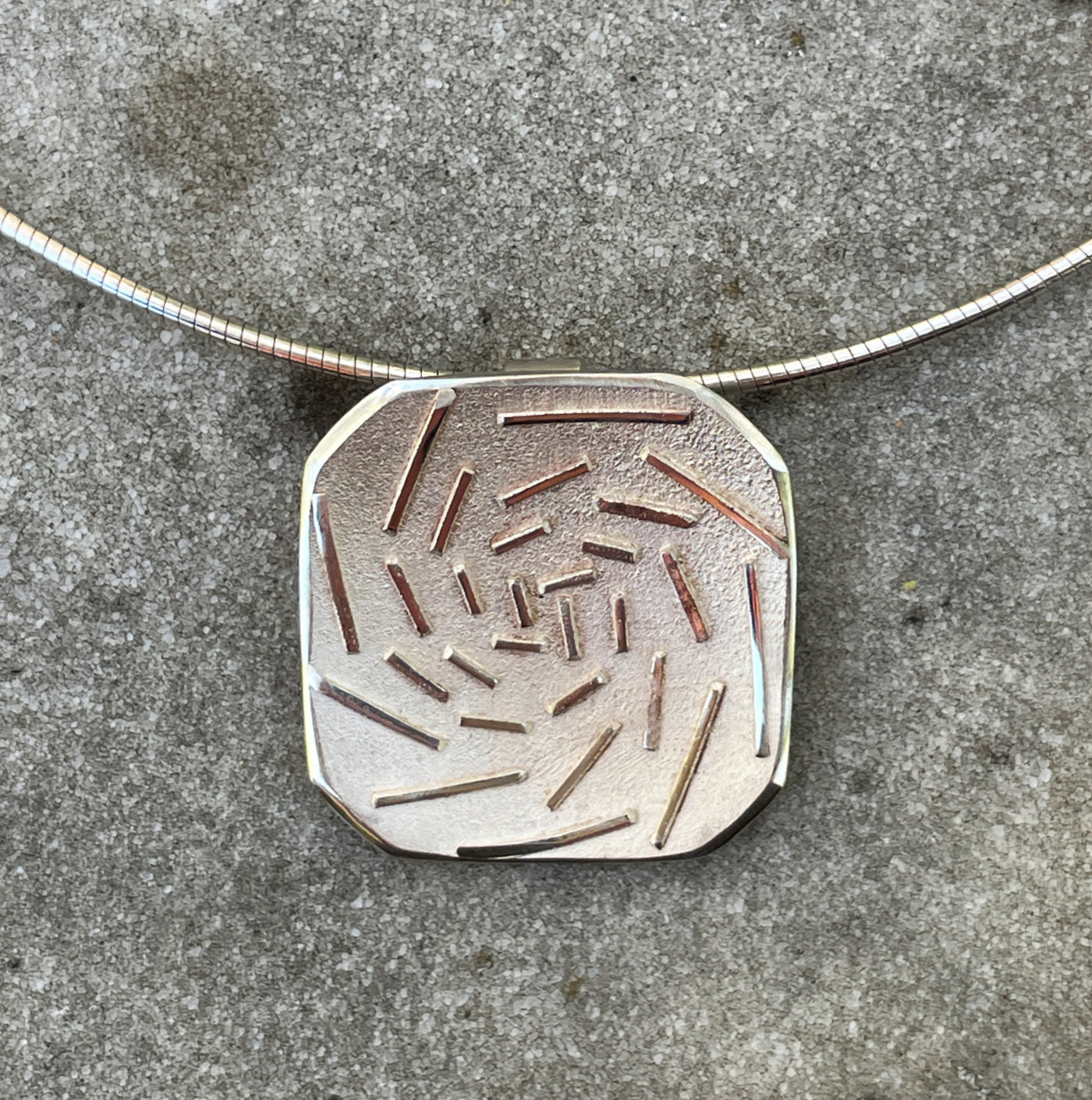 SPIRAL GALAXY PENDANT