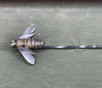 GOLDEN HONEY BEE STICK PIN