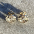 CELTIC SPIRAL STUD EARRINGS