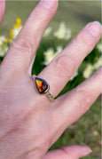 COGNAC DIAMOND RING