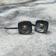 COGNAC DIAMOND SPIRAL HOOK EARRINGS