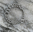 HANDMADE CURB CHAIN BRACELET