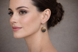 GOLD SCATTER HOOK EARRINGS