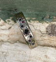 GALAXY RING RUBY AND BLACK DIAMOND