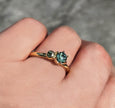 BLUE LOTUS RING