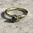 BLUE LOTUS RING