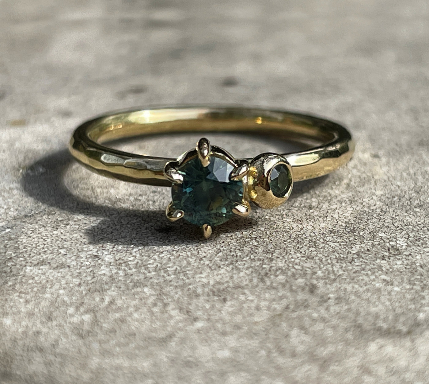 BLUE LOTUS RING