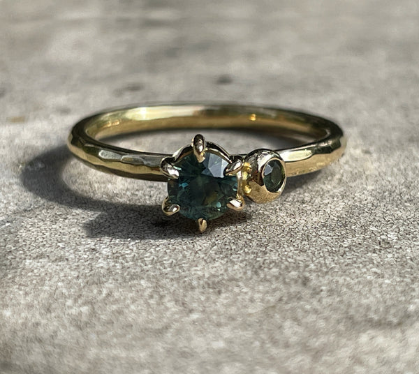 BLUE LOTUS RING