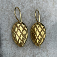 QUILTED HOOK EARRINGS