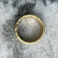 18CT GOLDEN EARTH RING